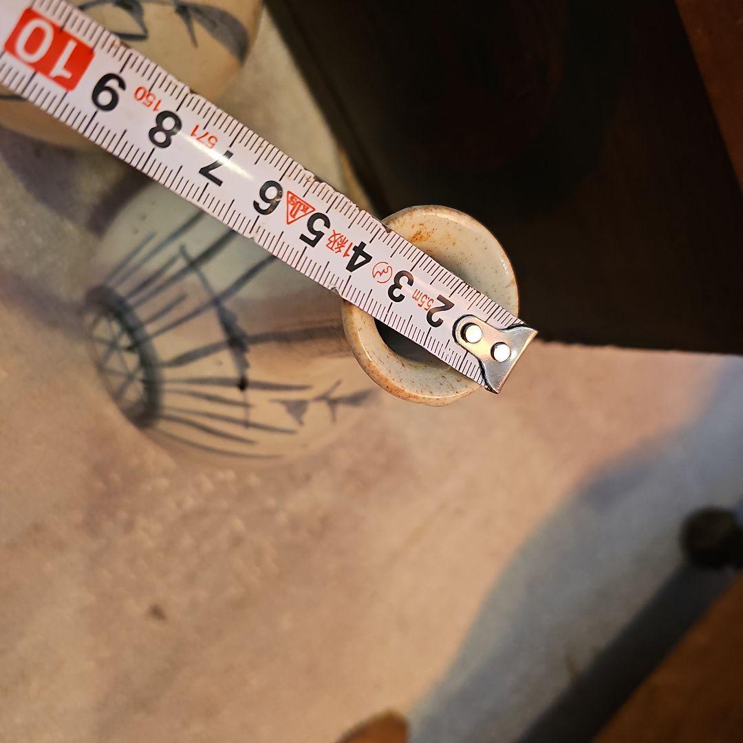 江戸初期から中期 古伊万里徳利(通称パイナップル絵柄)一対