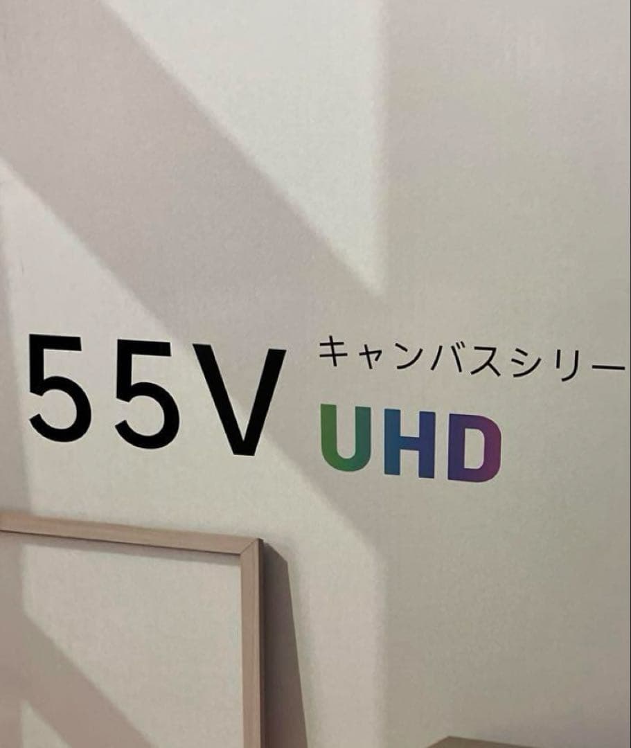 (金)FPD チューナーレス55V型 4K Google TV 新品未開封