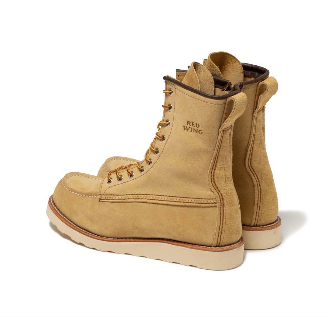 靴 HUMAN MADE x RED WING 8inch Moc \"Beige\"
