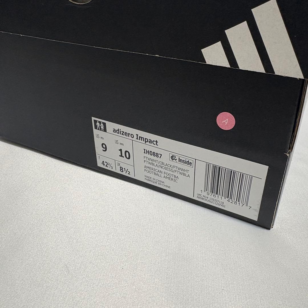 Adizero Impact Exotic Speed　WHT　27.0cm　A