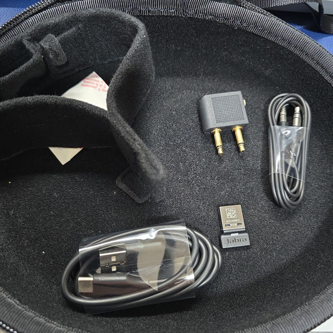 Jabra Evolve2 85 ワイヤレスヘッドホン 充電スタンド のセット