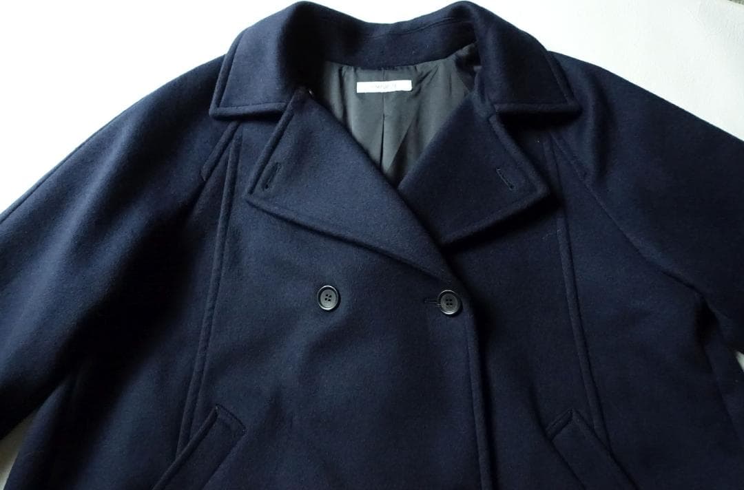 2024 B.C STOCK☆Wビーバーテントライントレンチコート F ネイビー