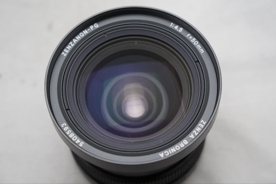☆単焦点レンズ☆ ゼンザブロニカ ゼンザノン‐PG 50㎜ F=1:4.5