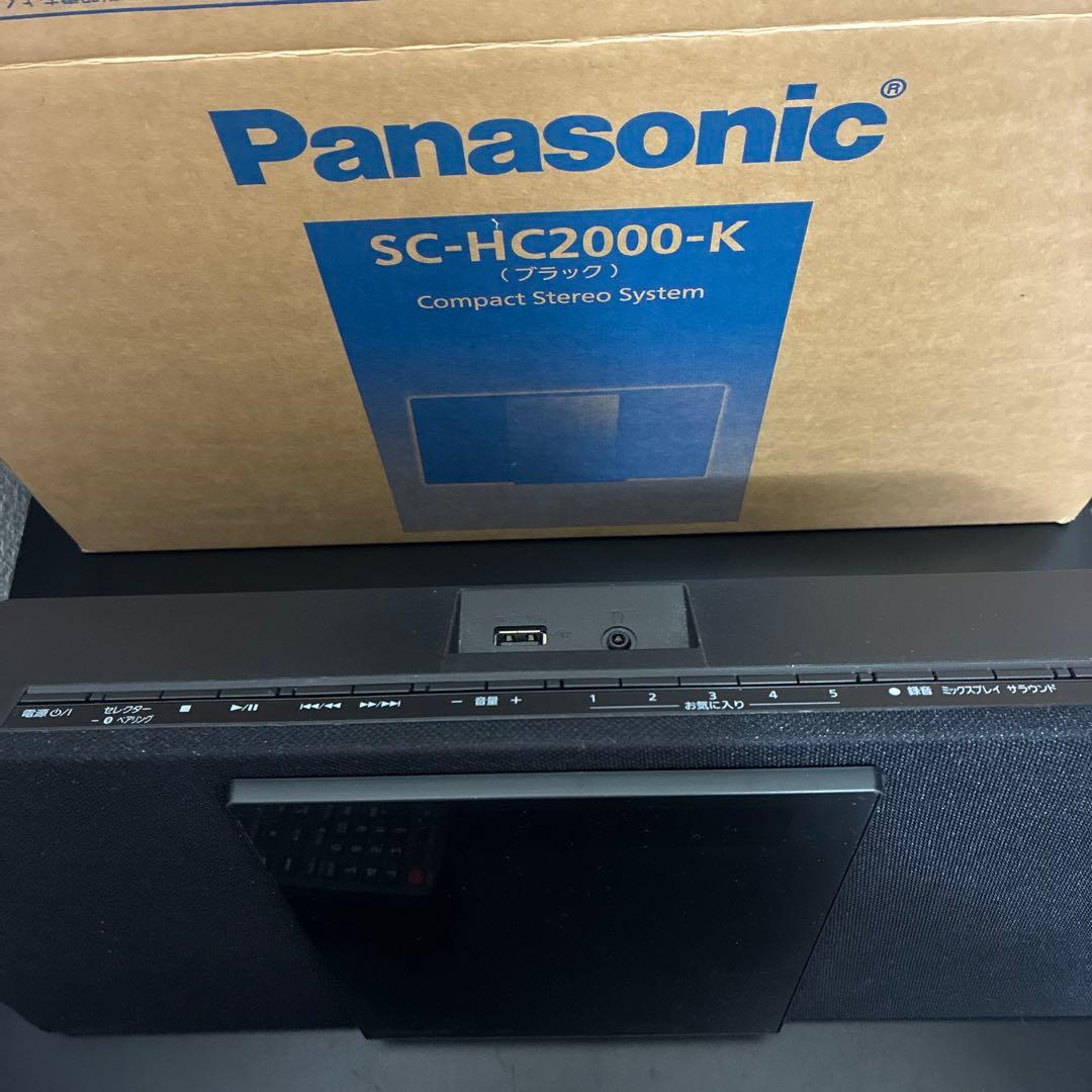 Panasonic SC-HC2000-K コンパクトステレオシステム