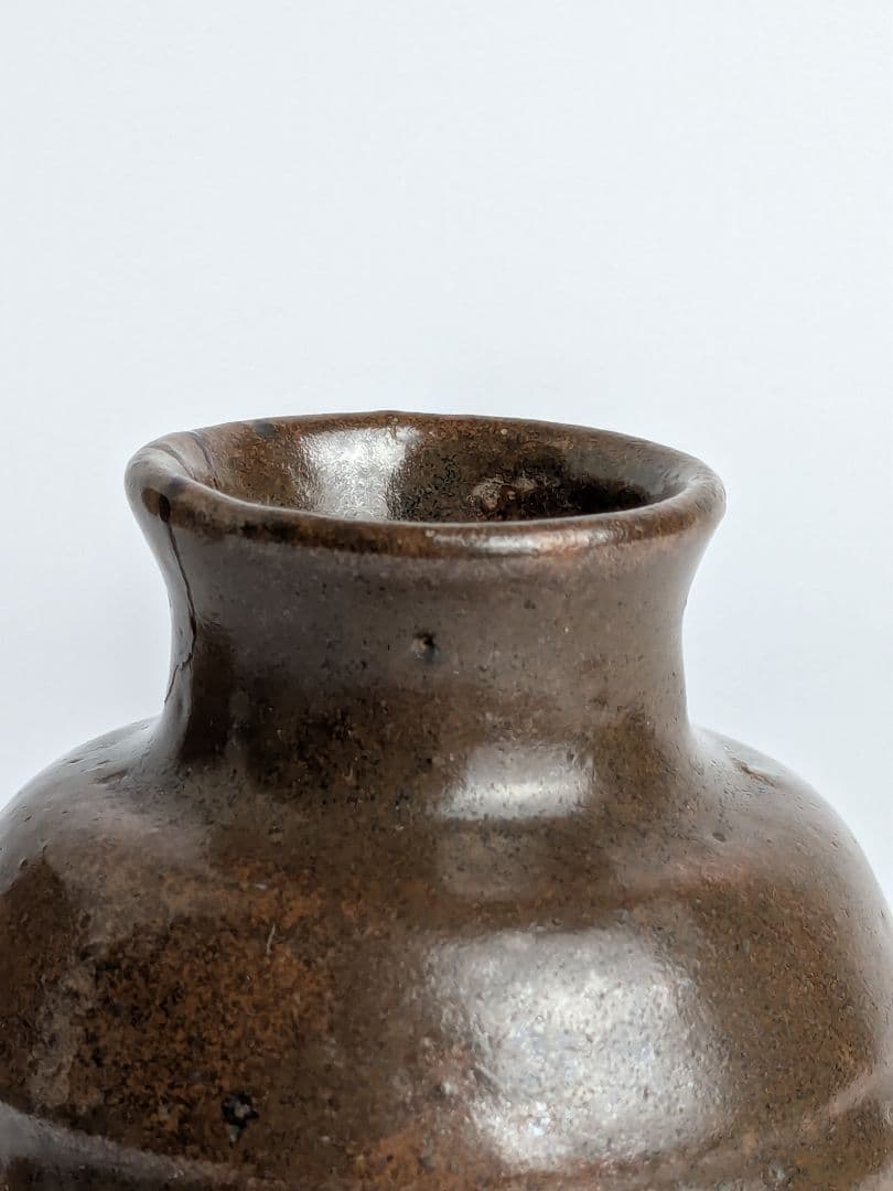 古高取茶入　仕覆、箱付　高取茶入　瀬戸茶入　唐物茶入