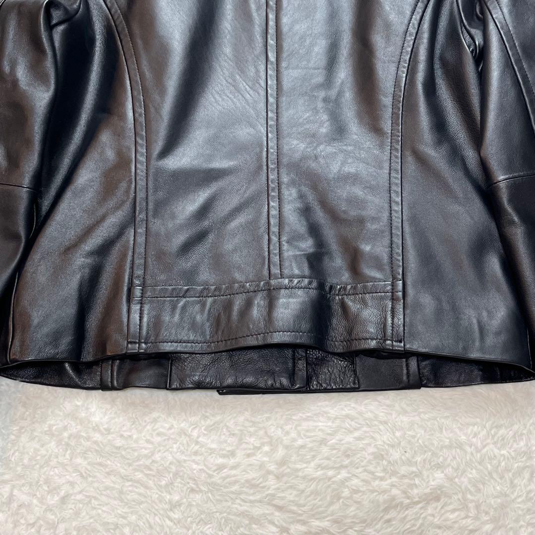 定価46000円　タグ付き　本革　羊革　レザー　ライダース