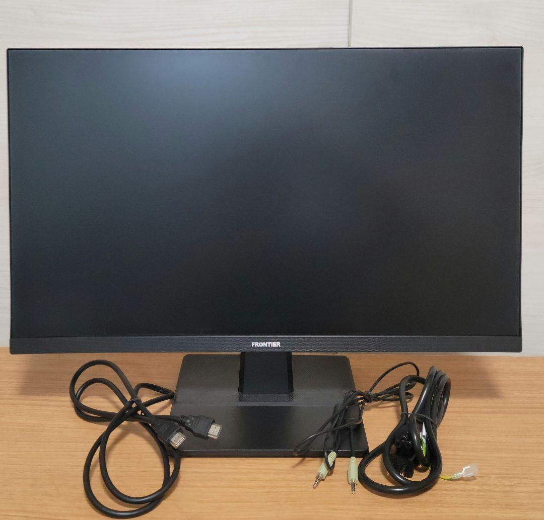 美品　FRONTIER　FR2450B　23.8型LEDモニター　2024年製
