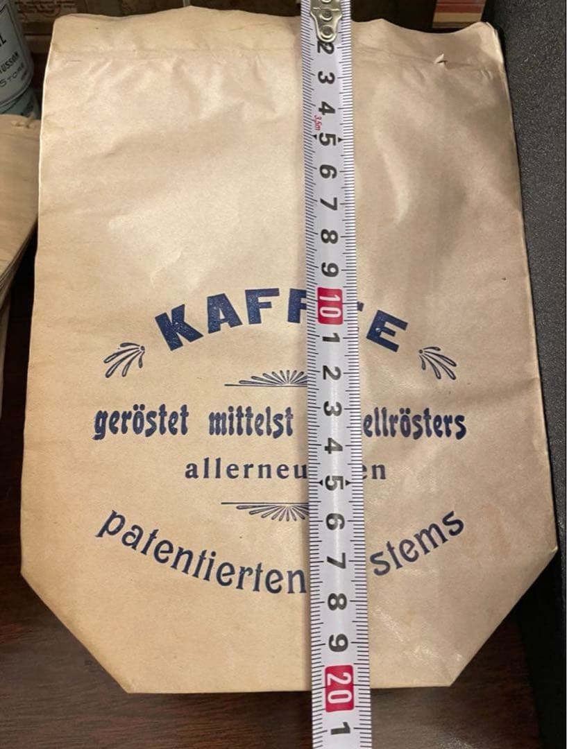 海外　マルシェ袋　ヴィンテージドイツの袋2種7枚✖️5