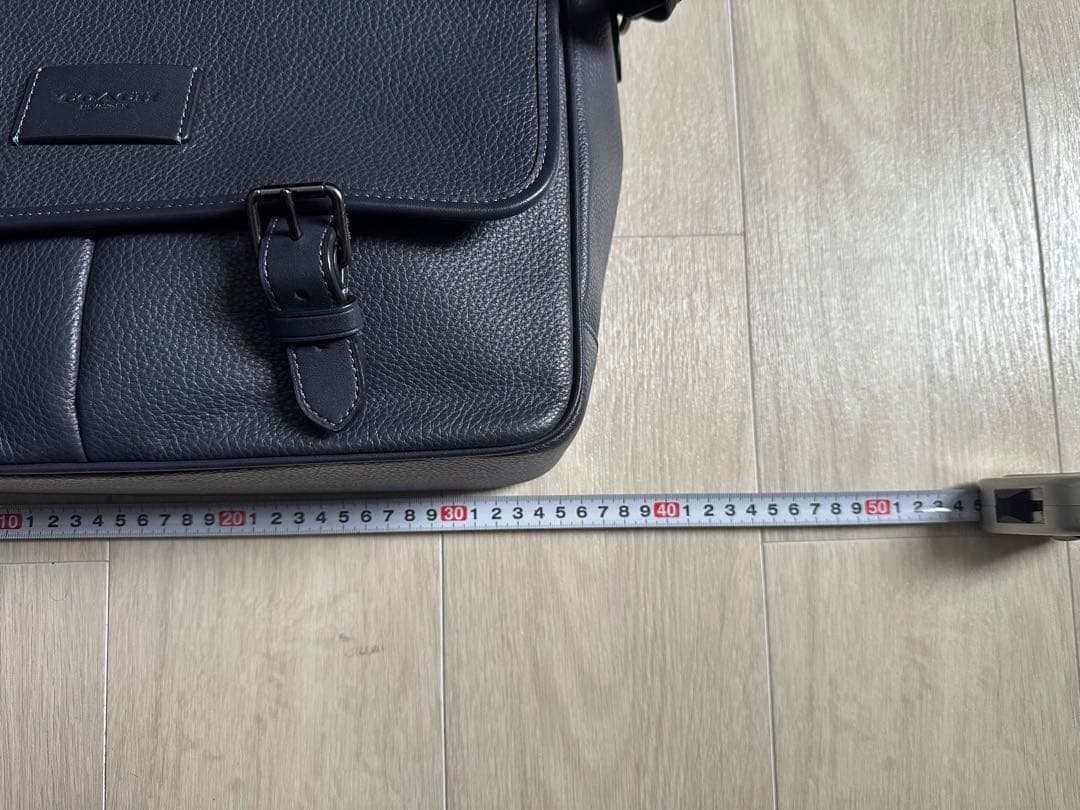 coach コーチ　ビジネスバッグ　紺色　ネイビー　美品　格安