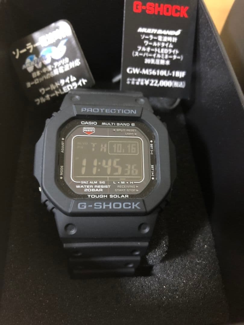 時計 CASIO G-SHOCK GW-M5610U-1BJF