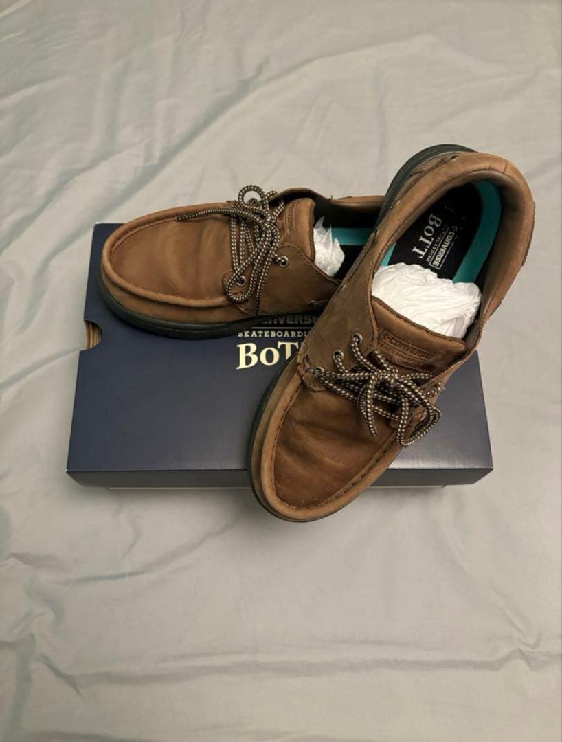 CONVERSE DECKSTAR SK BOTT+ ブラウン 26.5