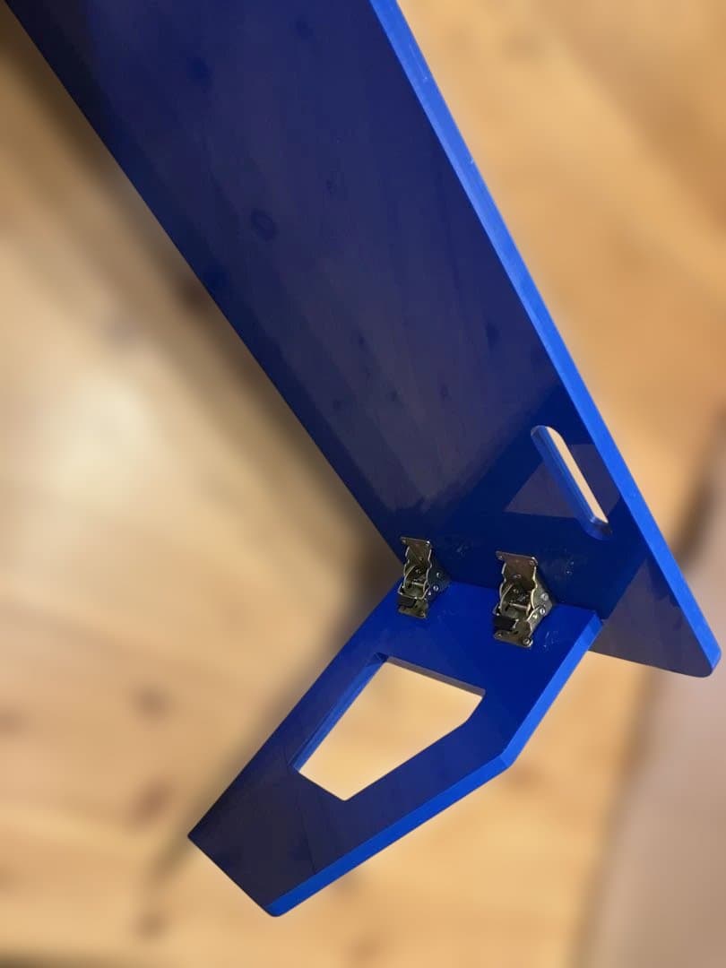 リバウンドボード サッカー 練習 壁打ち リバウンダー（ブルー）