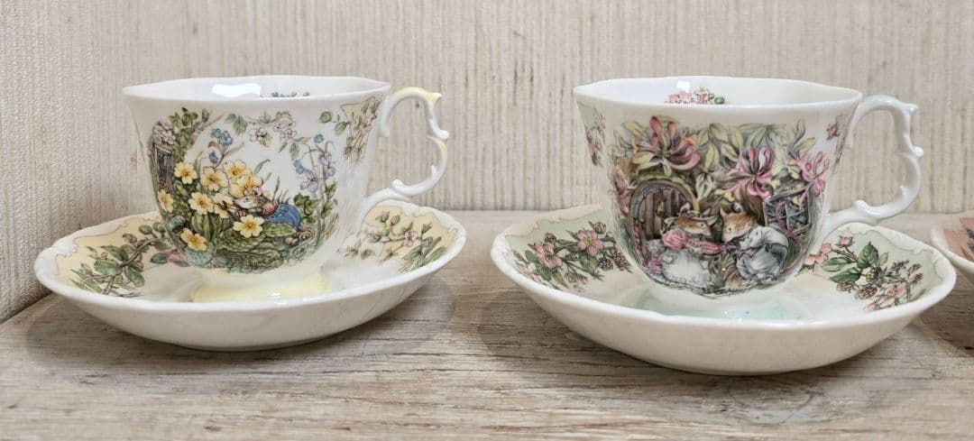 新品【16点セット】 ロイヤルドルトン ブランベリー ヘッジ カップ プレート