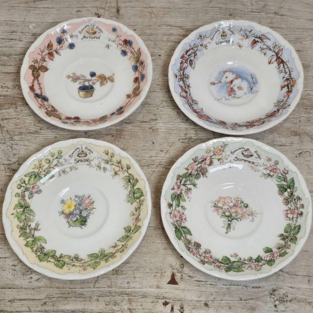 新品【16点セット】 ロイヤルドルトン ブランベリー ヘッジ カップ プレート