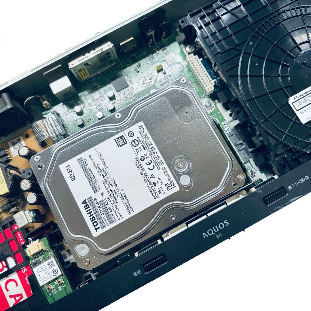 SHARP BD-NW1200 2番組同時録画 1TB BluRay