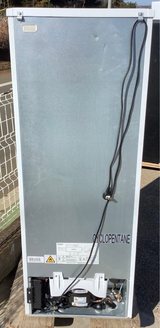 アイリスオーヤマ 2ドア冷凍冷蔵庫 IRSN-15A-WE 154L 21年製