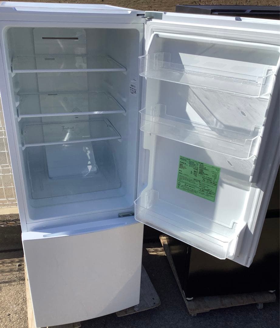 アイリスオーヤマ 2ドア冷凍冷蔵庫 IRSN-15A-WE 154L 21年製