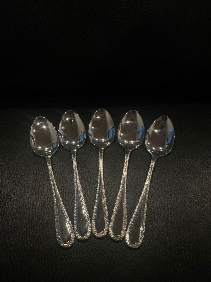 SILVER950 スプーン5本セット　純銀製　シルバー950