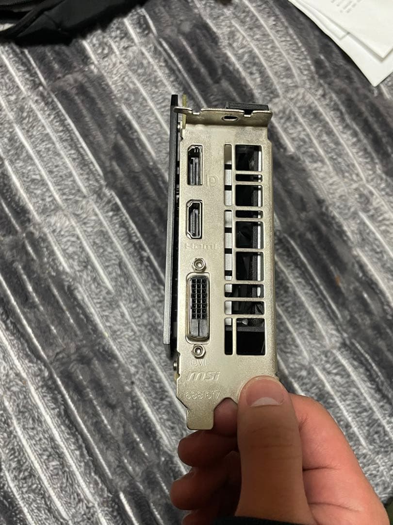 MSI gtx1660tiグラフィックボード