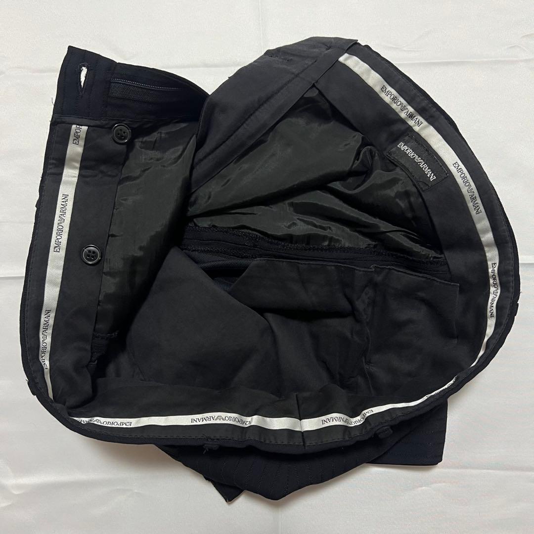 極美品✨エンポリオアルマーニ VINCENT LINE スーツ 黒 52サイズ