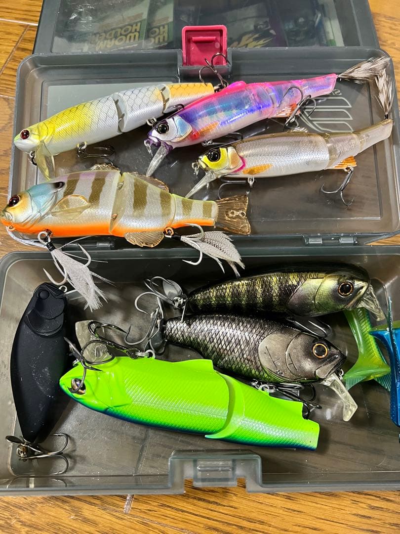 タックルボックス 大量ルアーセット