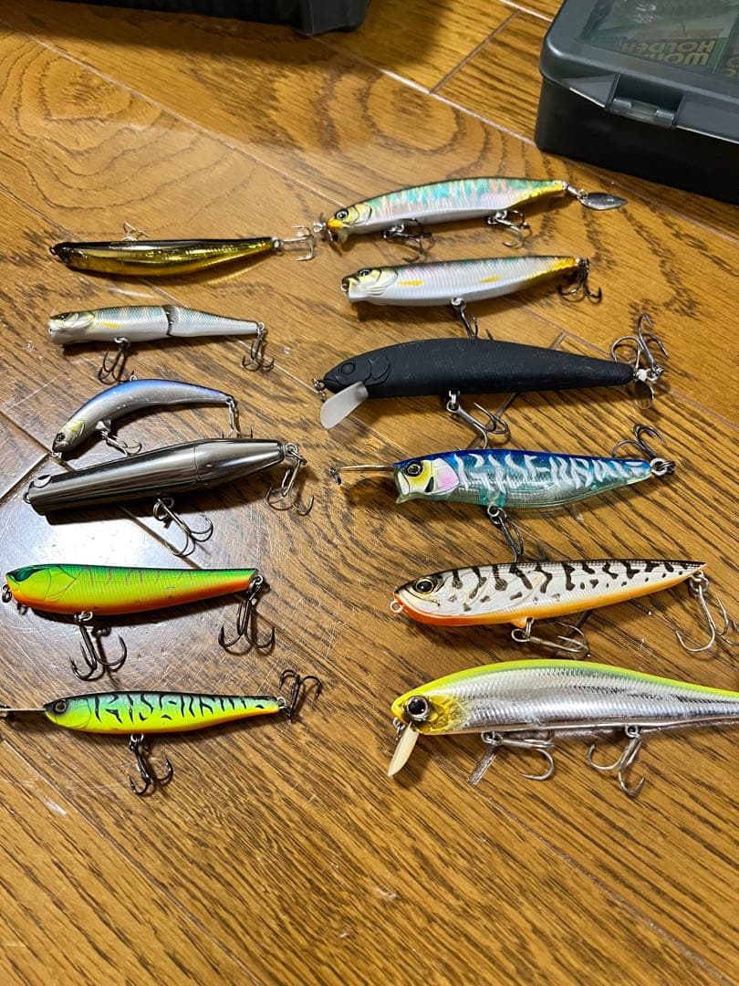 タックルボックス 大量ルアーセット