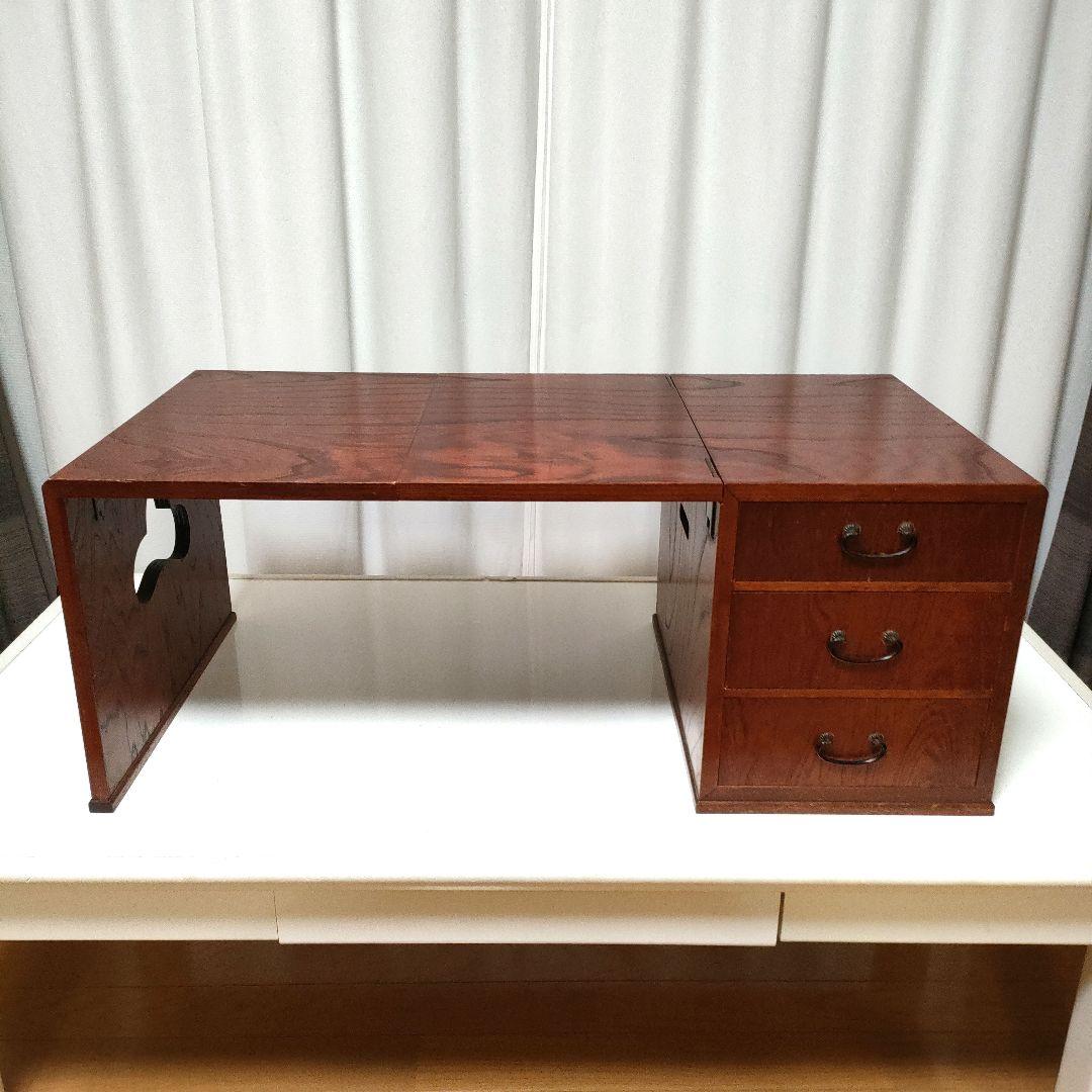 折り畳み座机 文机 ヴィンテージ家具 アンティーク家具 昭和レトロ