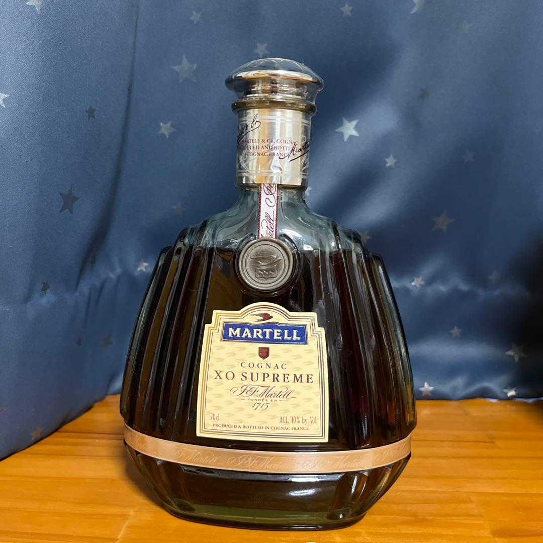コニャック　MARTELL XO SUPREME 700ml 40%長期保存