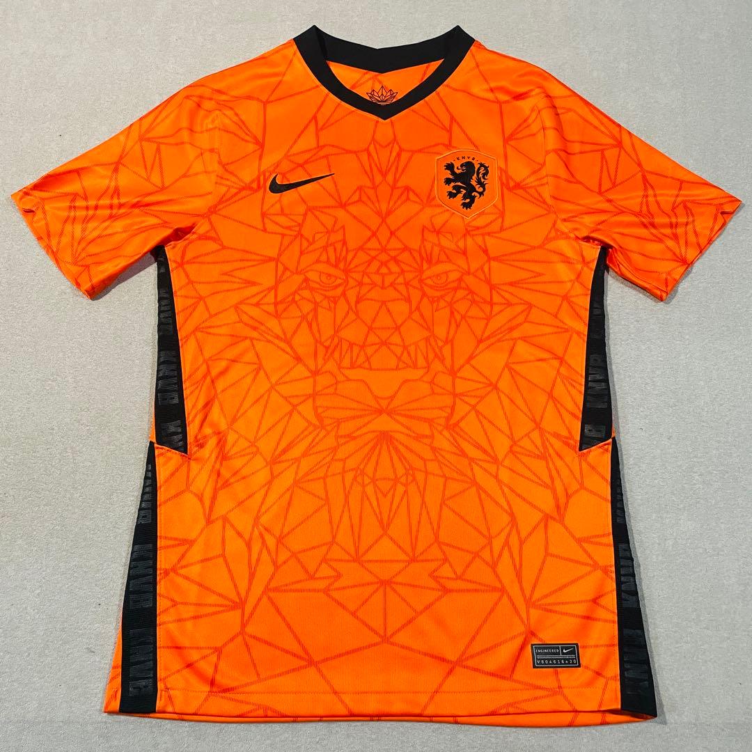 【超美品】NIKEサッカーオランダ代表 ユニフォーム 20/21 ホームSサイズ