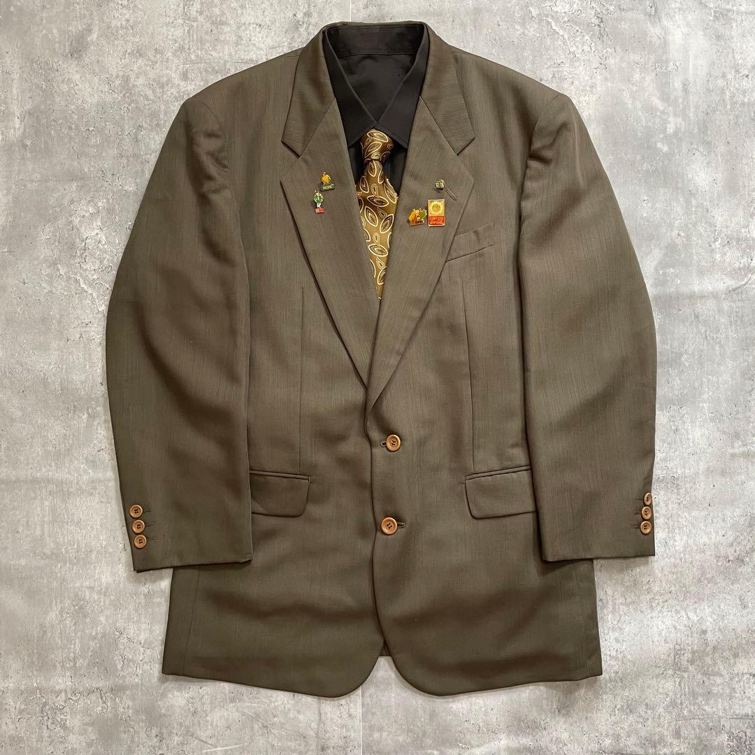 【4点セット】ディオール セットアップ ピンズ シャツ ブラウン 成人式