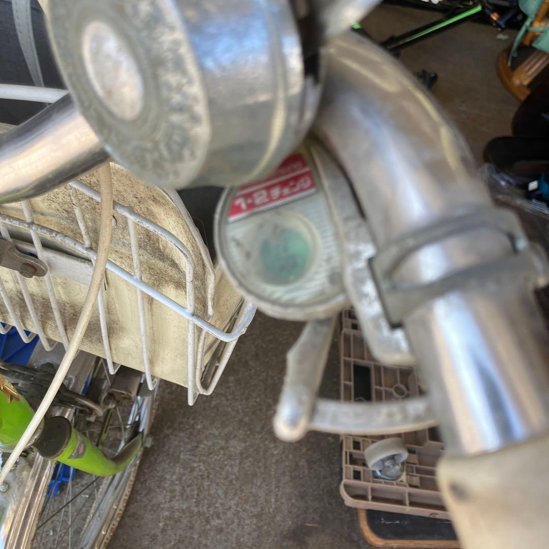 昭和レトロ ビンテージ タカクラ VILLA 自転車 ママチャリ 当時物グリーン