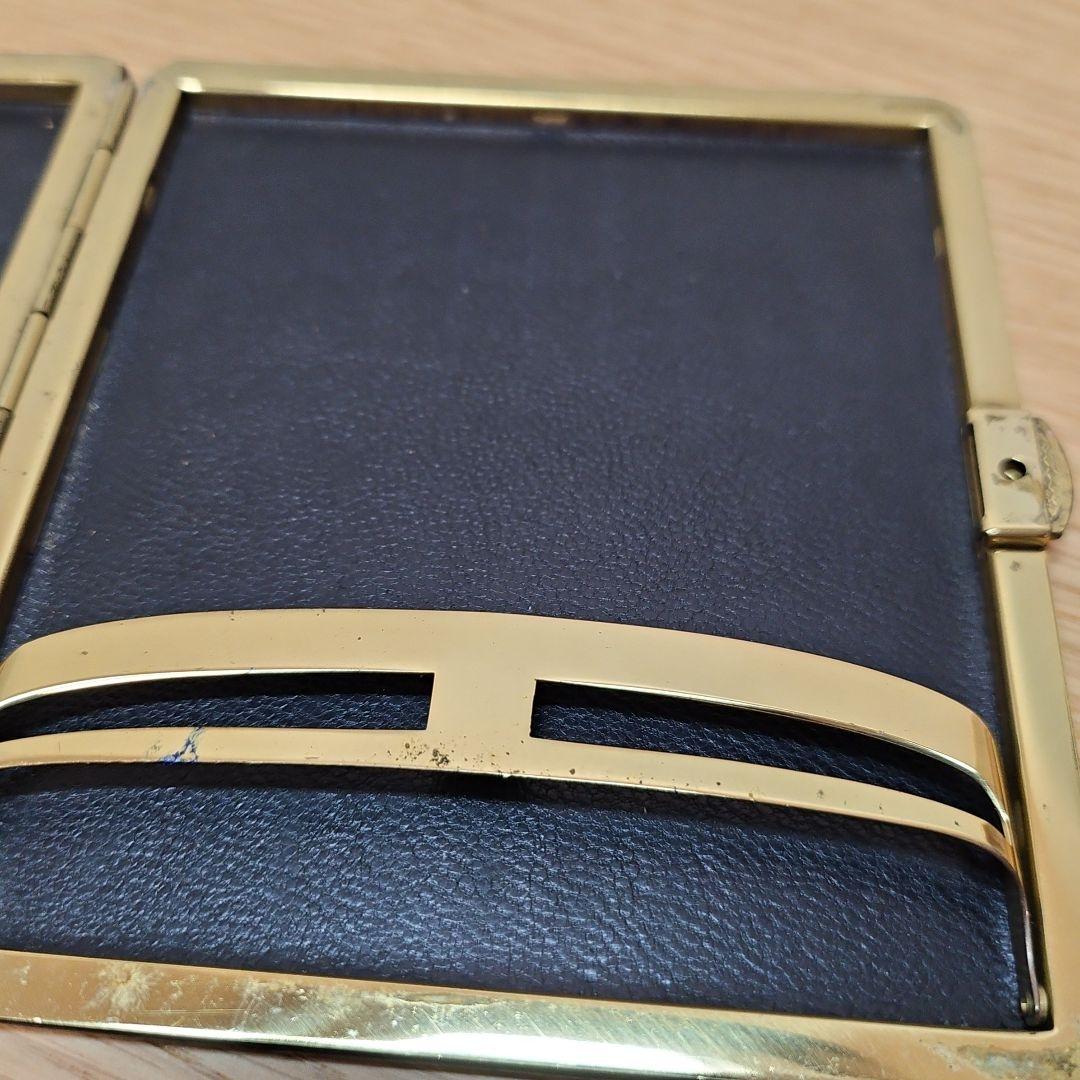 希少 シガレットケース　dunhill　ダンヒル　タバコ レザー　BLACK