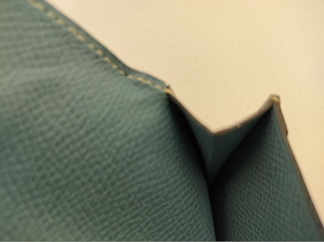 エルメス　べアン　レザー名刺入れ クシュベル　刻印◻︎J