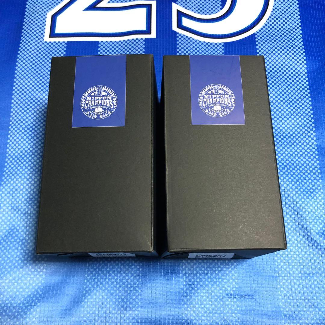 横浜DeNAベイスターズ　日本シリーズ　優勝記念　ビアグラス　2本