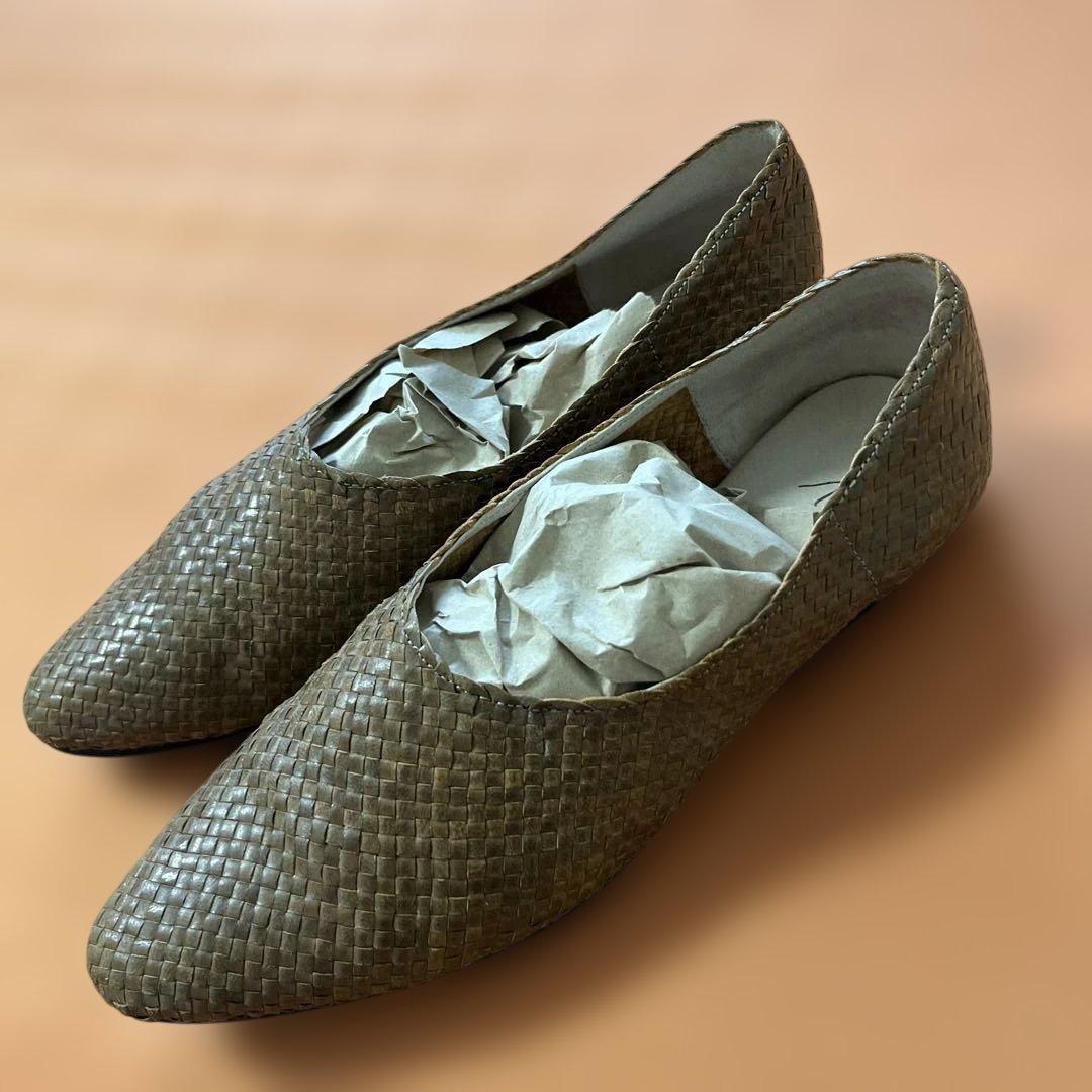 JURGEN LEHL （ヨーガンレール）　レザーメッシュシューズ