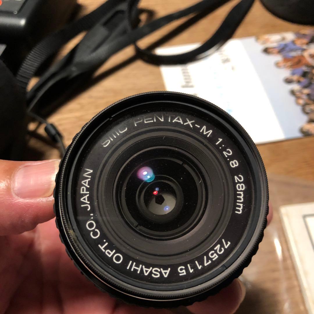 極美品フィルムカメラPENTAX ME 3種類レンズ付き