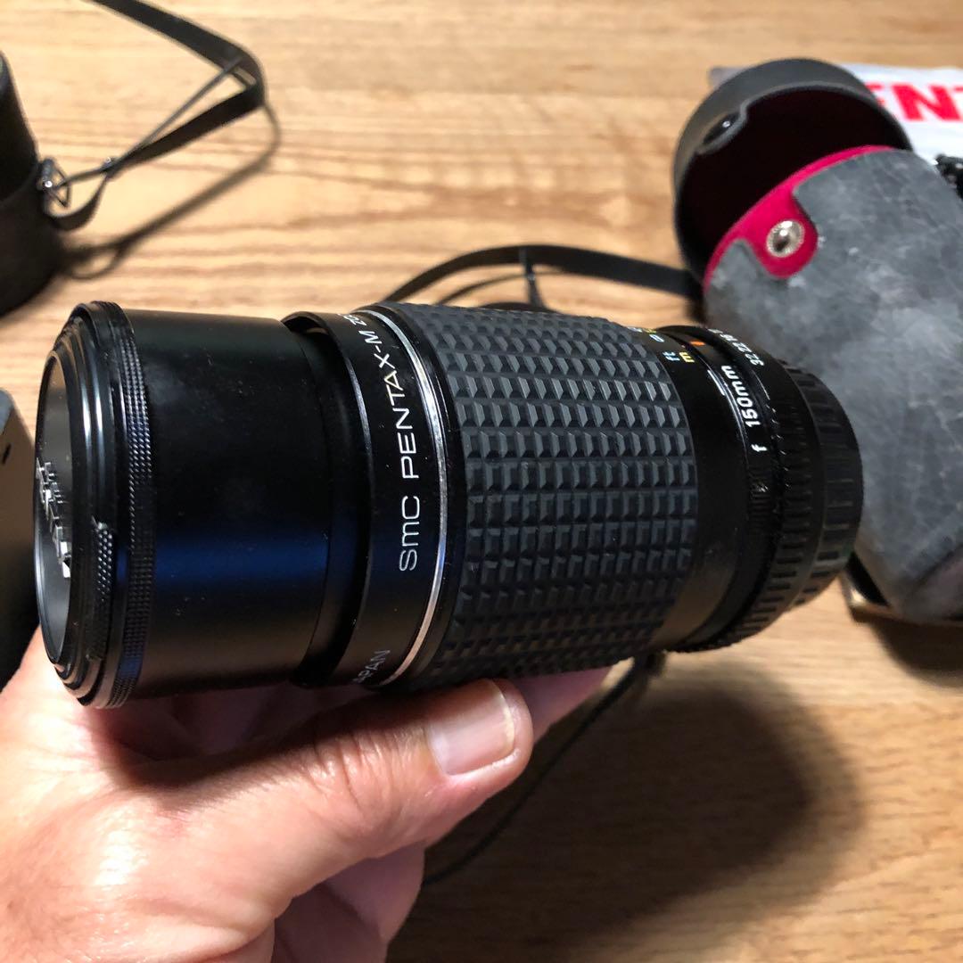 極美品フィルムカメラPENTAX ME 3種類レンズ付き