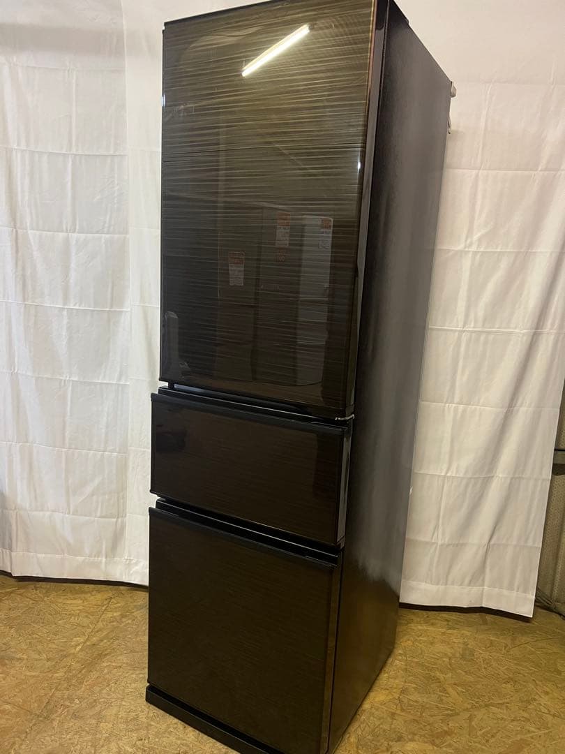 三菱 冷蔵庫 MR-CX30BKF-BR 2021年製 300L 右開き