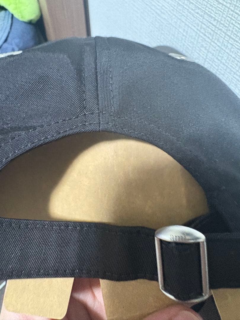 ami ブラック キャップ 保存袋付き