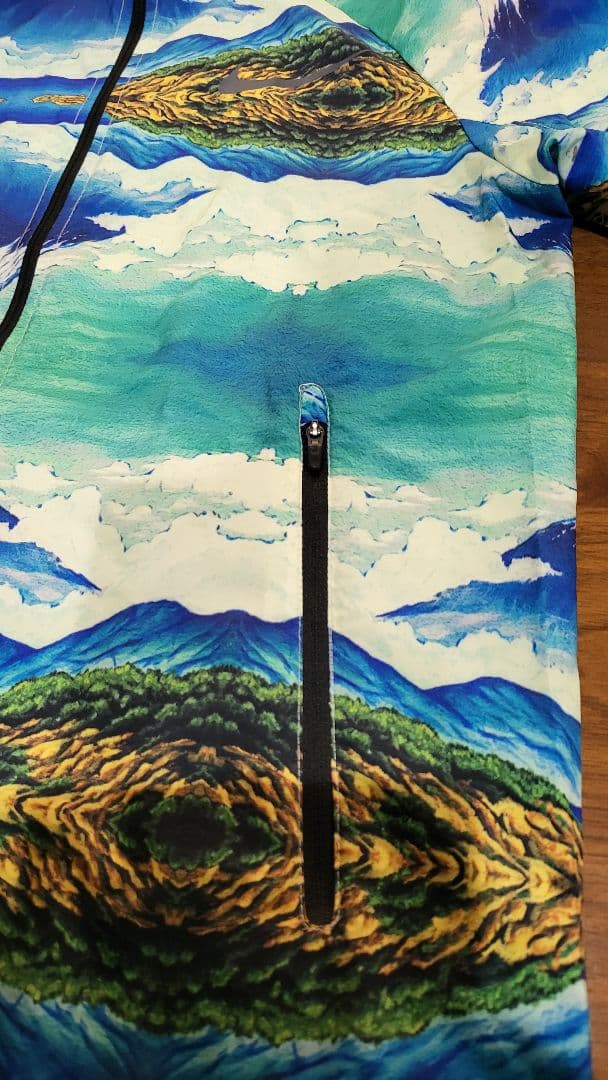 NIKE　東京マラソン　ジャケット 富士山 ナイロンパーカー　和柄