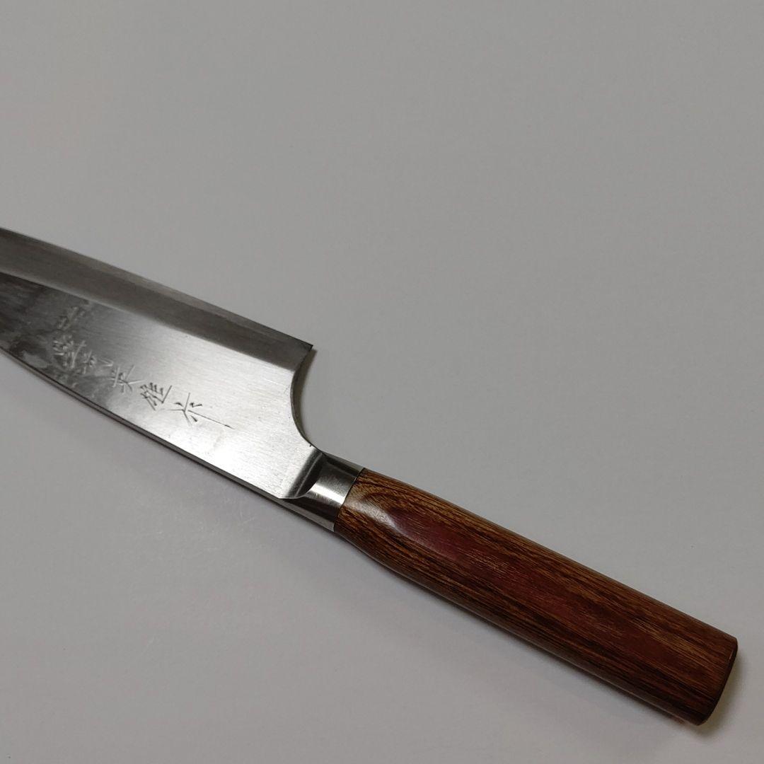 片刃包丁 VG10ステンレス出刃② 北岡英雄作