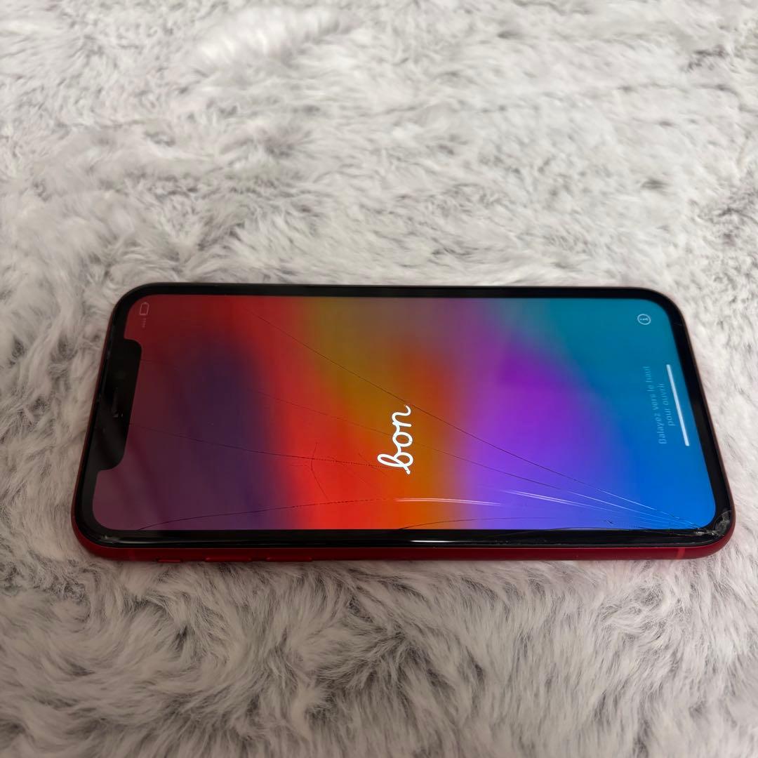 【ジャンク】Apple iPhone 11 レッド 本体