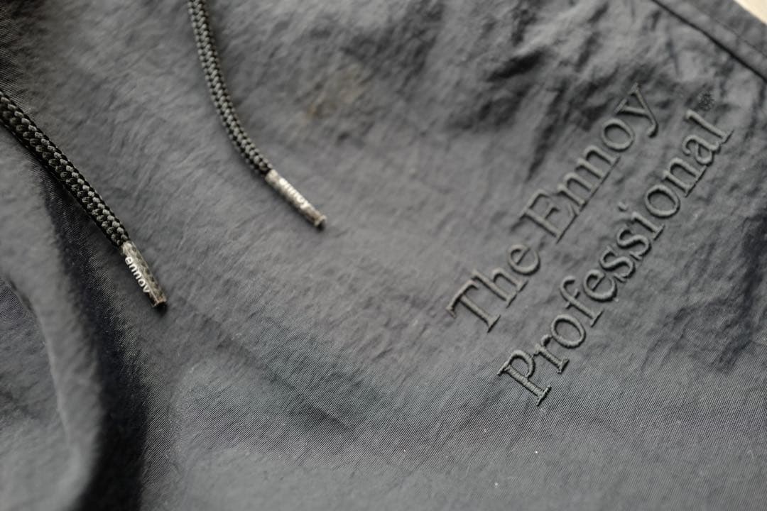 エンノイ　ennoy シャカシャカ　トリプルブラック　セットアップ