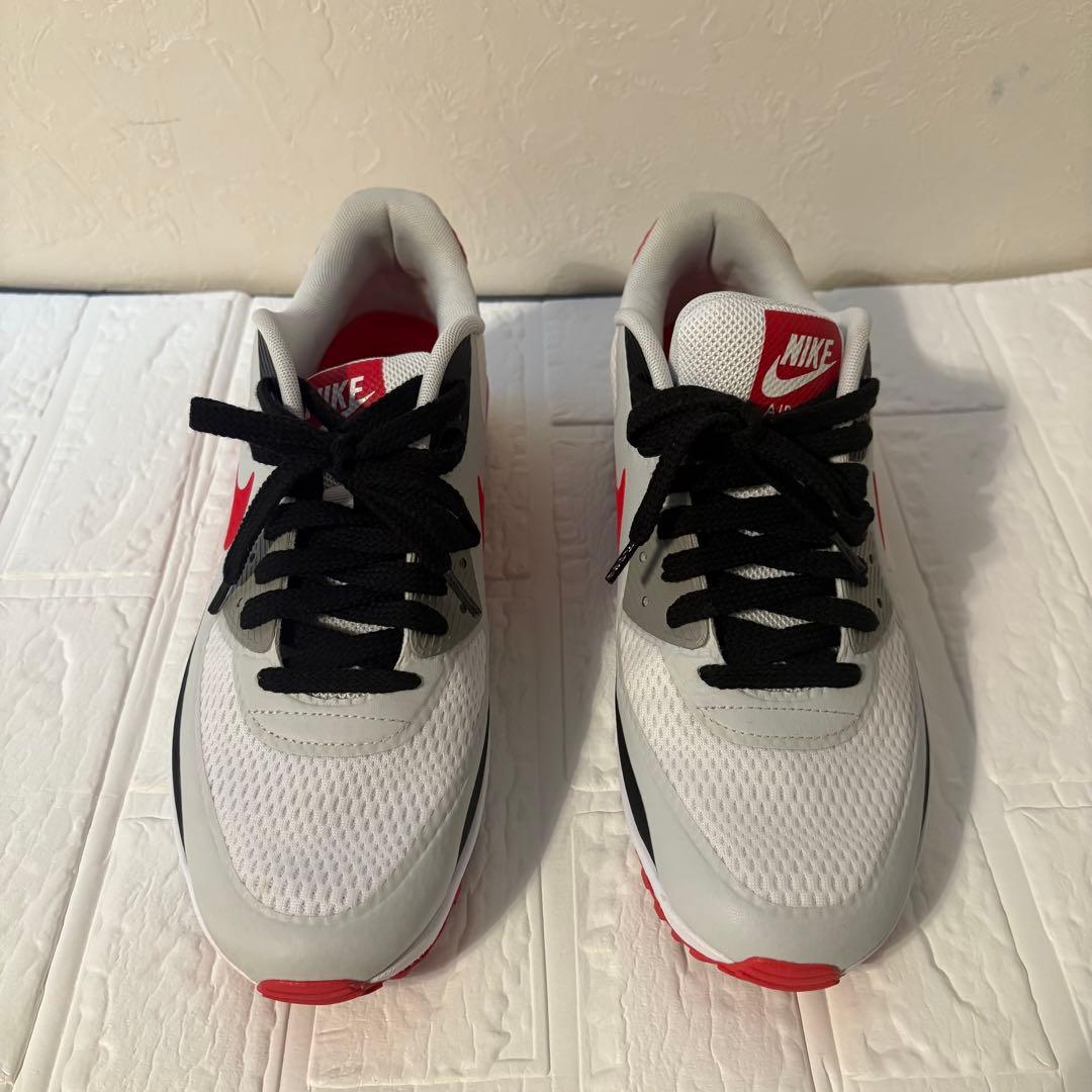 NIKE エアマックス 90G ゴルフシューズ 29cm 白×赤×黒 メンズ