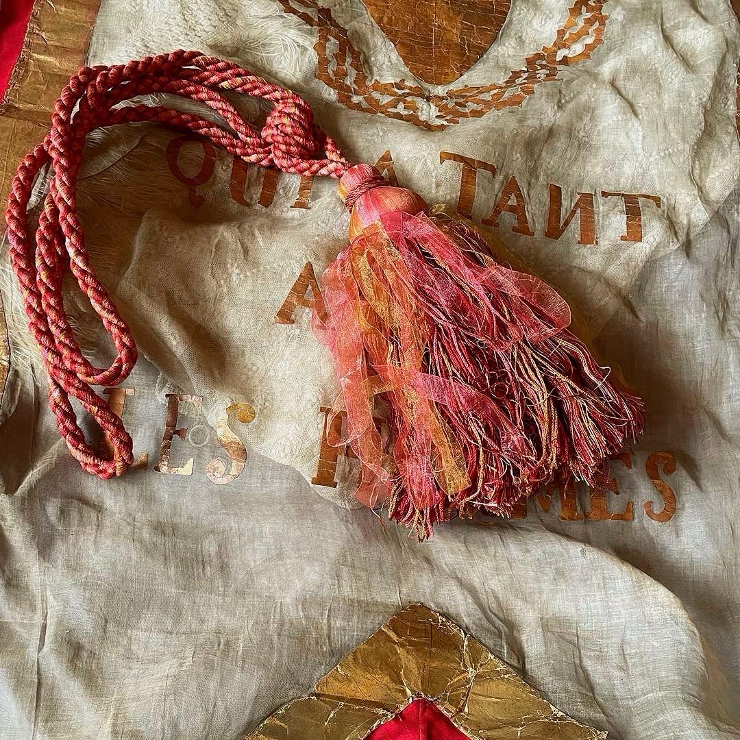 フランスアンティーク♪特大 装飾的なタッセル　ブロカント