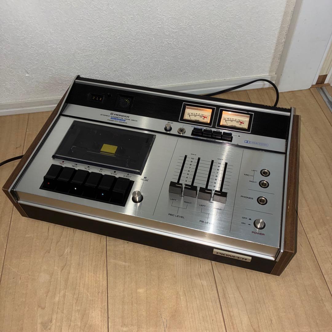 パイオニア　CT-4040A カセットデッキ 　動作ok