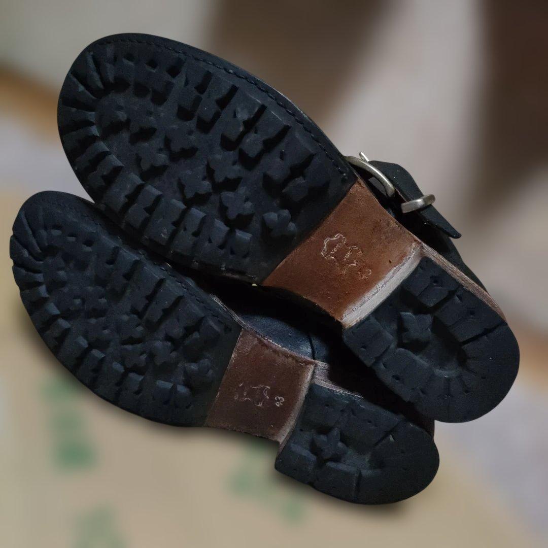 whoop’-de-doo’ フープディドゥ 本革ブーツ ライダース エンジニア