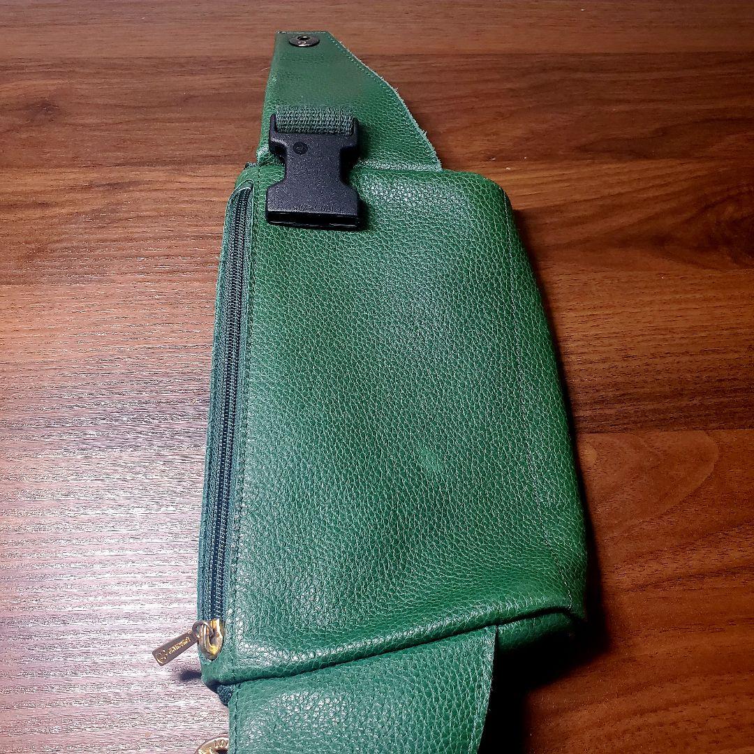 フランス ロンシャン Longchamp レザー ウエストポーチ