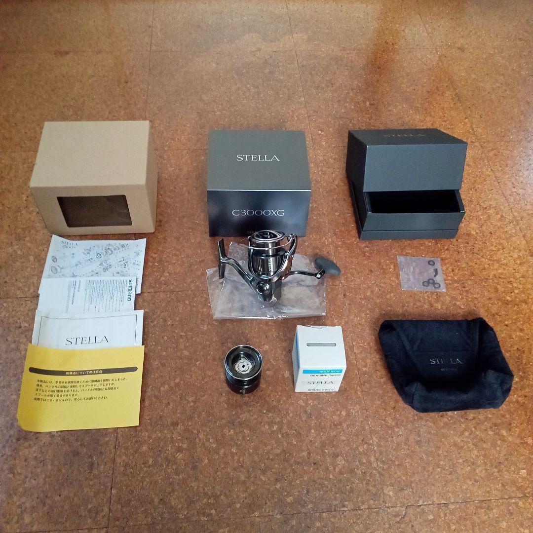 実釣未使用　替えスプール付き　シマノ　22ステラ　C3000XG