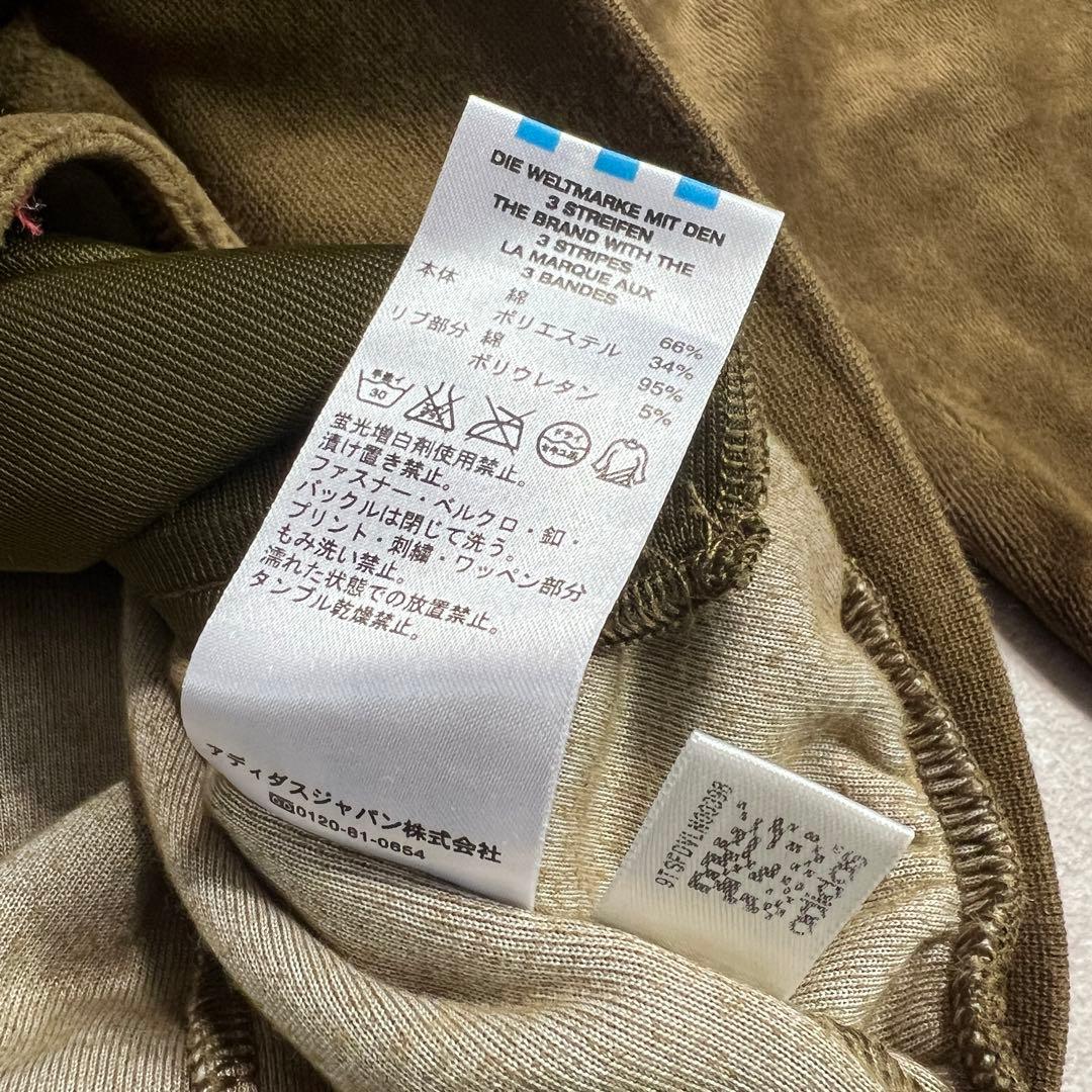 【極美品】00s adidasベロアジャージ トラックトップ カーキ XO